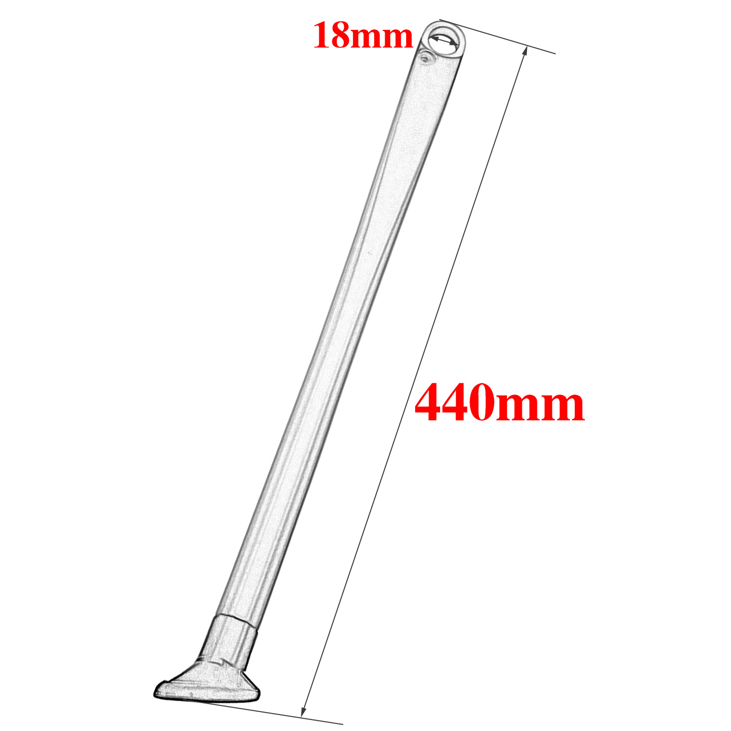 Suitable for 150-530EXC/XCW off-road vehicle modification CNC aluminum alloy car ladder support frame side support tripod