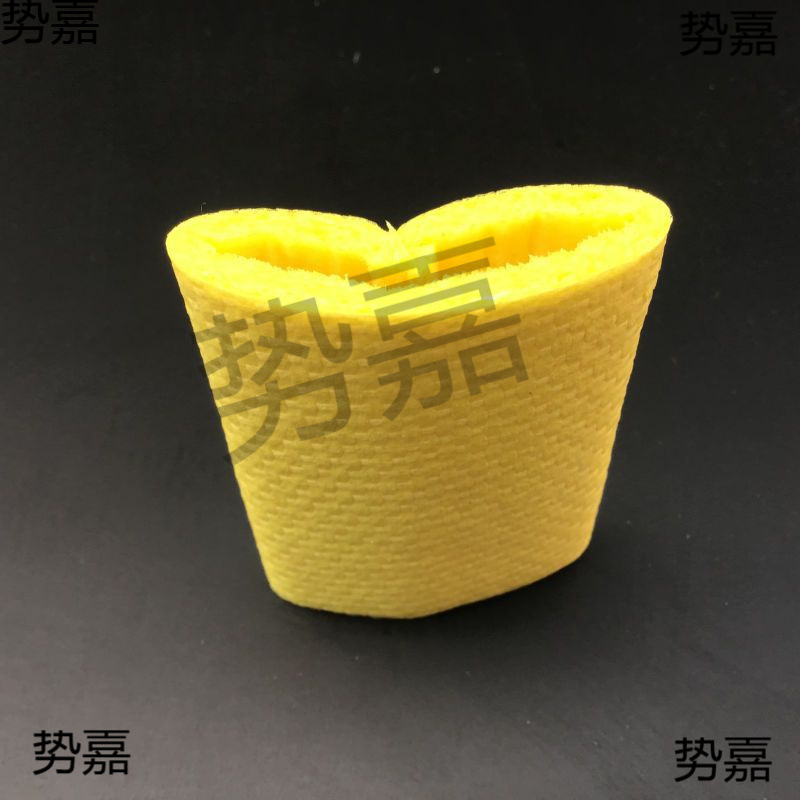 Hollow Glass Repair Glue Cotton, Scraper Cotton, Scraper Corner Cotton 65*30*5, Free Shipping with Handle, 50 Pieces/Pack