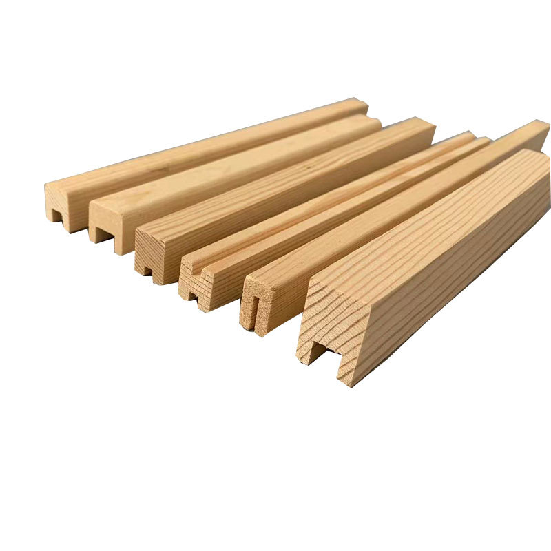 Fixed length photo frame line no knot certificate frame children's DIY picture frame line wooden frame pine wood line message board frame