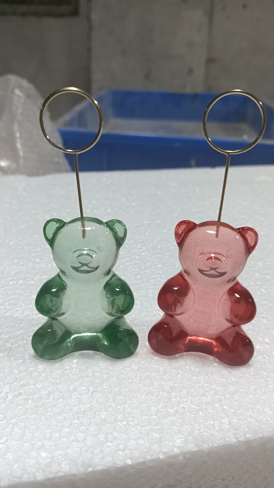 Прозрачный кристальный клей для медведя