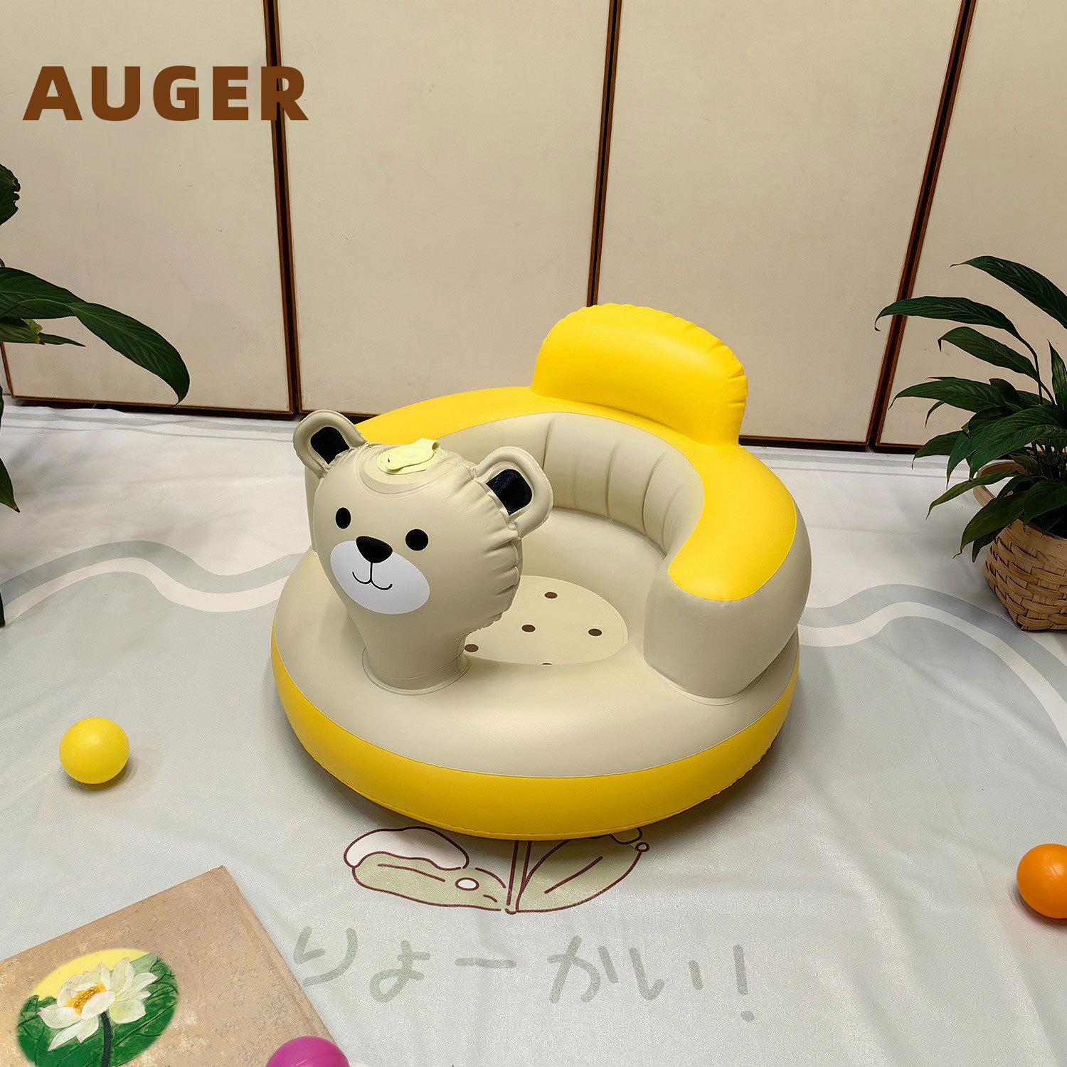 Надувной стул для обучения детей Мягкий стул для кормления детей Удобный гаджет 2024 Новый продукт