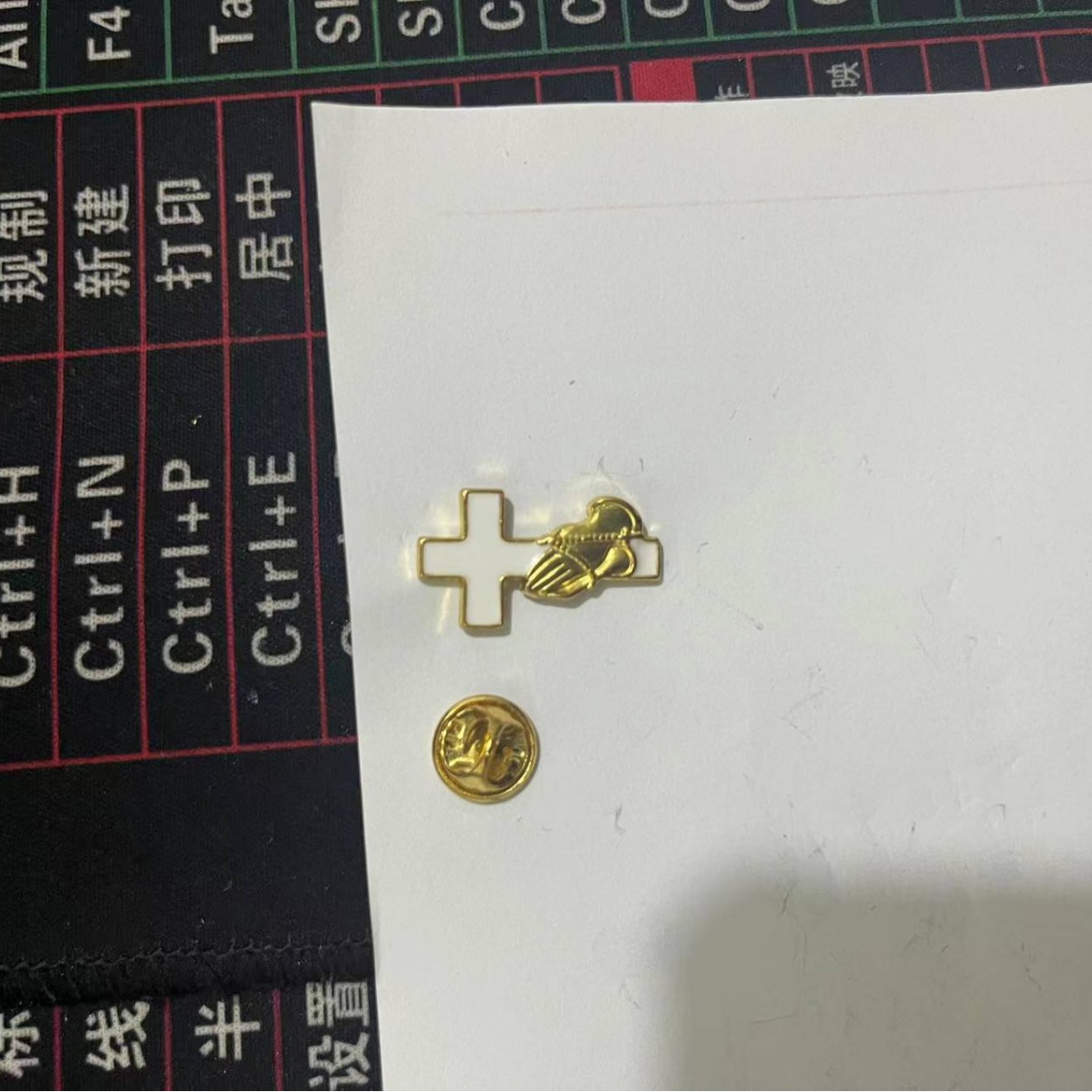 Source manufacturers Halloween baptism napkin ring cross napkin buckle napkin decorative buckle manufacturers wholesale