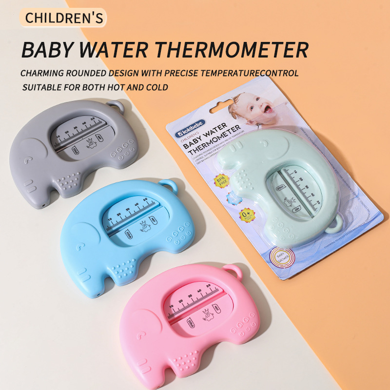 Мультяшный термометр для воды для детей термометр для купания новорожденных термометр в виде слона