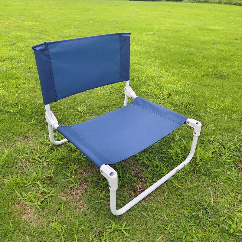 Новый складной стул для отдыха на улице, портативный, одинарный, из оксфордской ткани, с железными трубками, пляжный стул, спинной стул