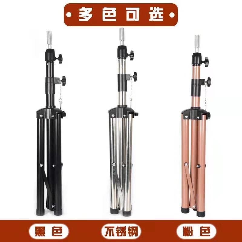 Head Model Stand Wig Dummy Head Tripod Mold Head Doll Head Model Hairdressing Stand Tripod Stand
