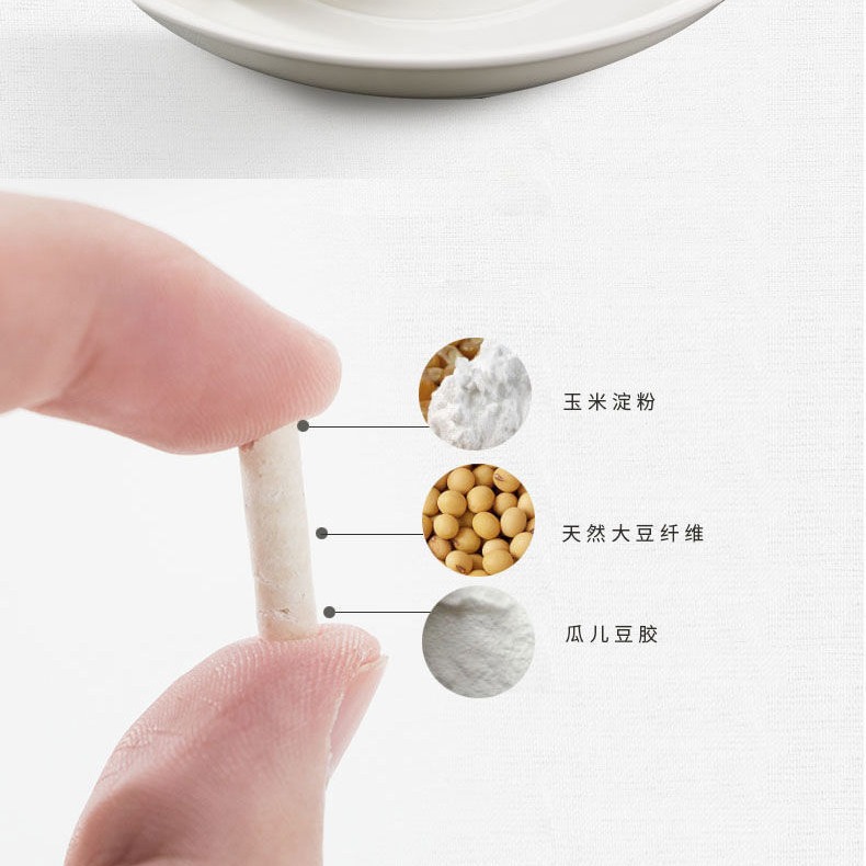 [Buy One Get One Free] Tofu Cat Litter Green Tea Original Deodorizing Dust-Free Large Particle Tofu Litter Cat Supplies Free Shipping