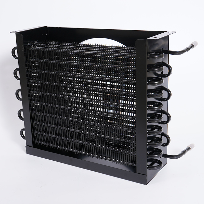 Manufacturer Customized Silk Tube Condenser Tube Sieve Plate Composite Structure High-Efficiency Heat Exchange Component Car Refrigerator Condenser