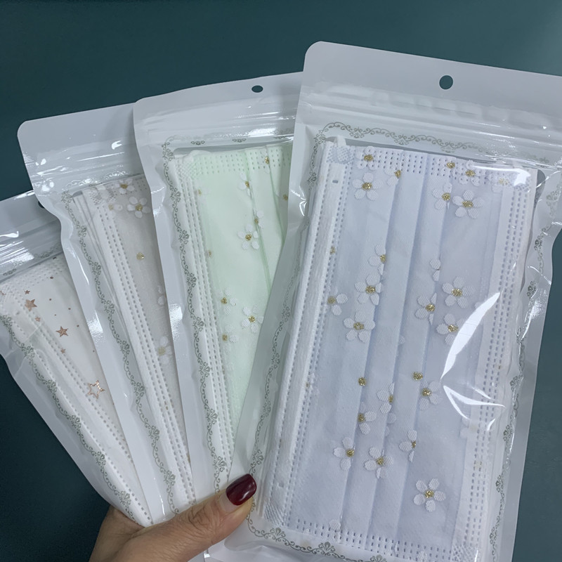 Четырехслойная маска с сетчатым принтом, дышащая, пылезащитная, с солнцезащитным эффектом