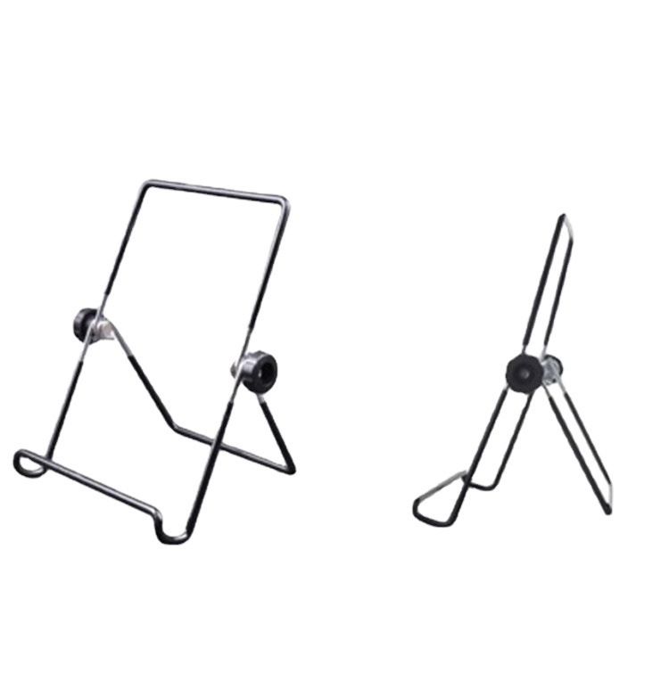 Suitable for iPad Tablet Mobile Phone Holder Dormitory Learning Metal Desktop Lazy Support Frame Foldableable Shelf