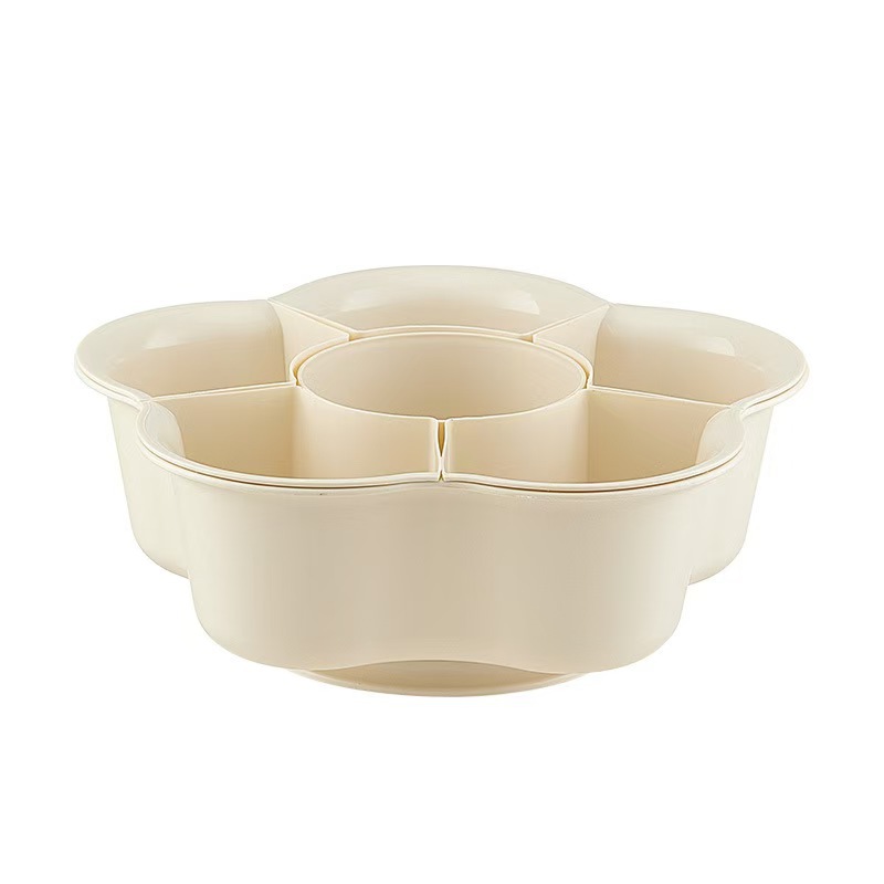 Hot Pot Dish Plate with Dish Plate Drain Basket Household Assembled Plate Dishes Artifact Tableware Household Combination for Hot Pot