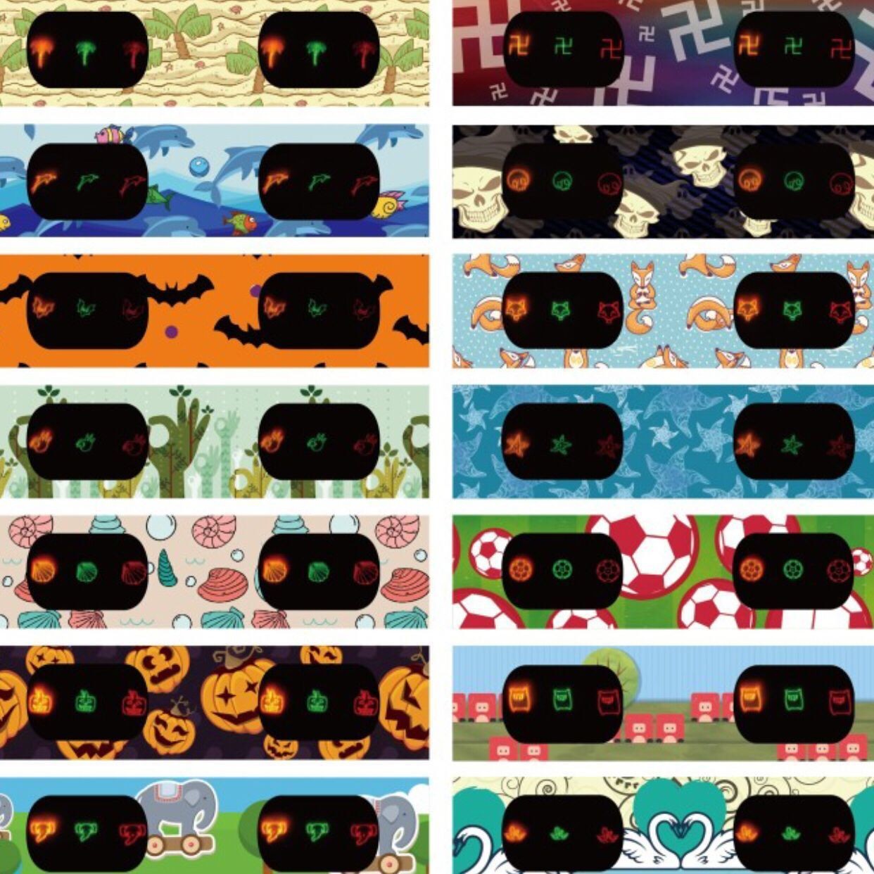 Finding Card, Diffraction Lens, Fireworks, Heart, Snowflakes, Patterns, Various Types, Watching 3D Fireworks, Lighting Effects