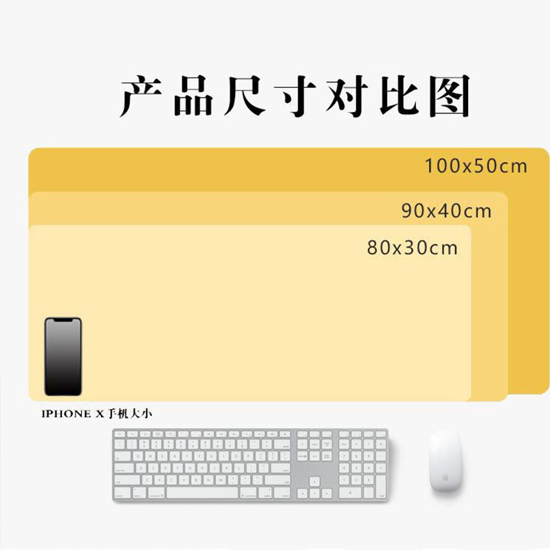 Advertising Mouse Pad Can Be Customized with Logo, Thickeneded Extra Large Mouse Pad, Keyboard Pad, Sports Pad, Long Jump Pad