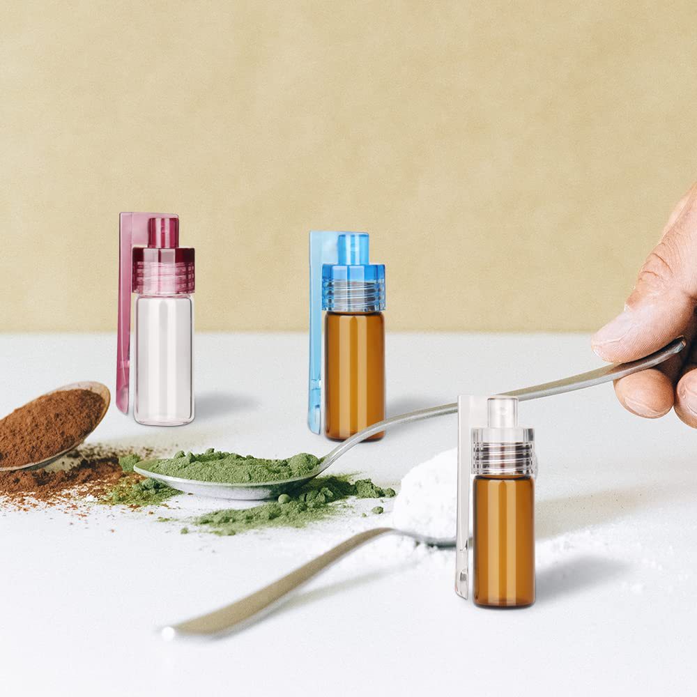 Plastic Glass Bottle Snuff Bottle 53 68 83 Plastic Pill Box Powder Medicine Bottle Medicine Bottle Medicine Tube Snuff Bottle