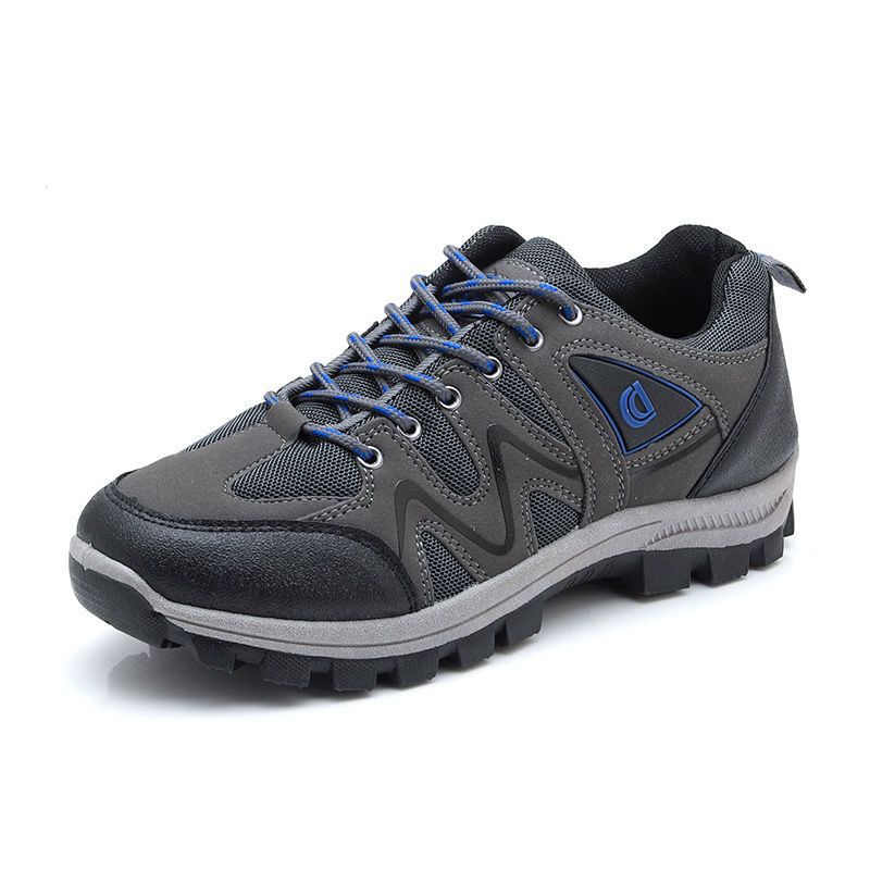 Autumn and Winter New Hiking Shoes for Men, Waterproof and Non-Slip Outdoor Hiking Shoes for Men, Breathable Sports and Casual Shoes, Cross-Country Running Shoes for Men