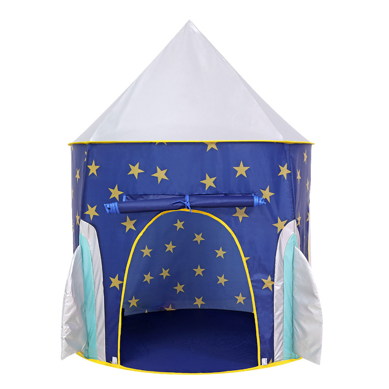 Children's Tent Game House Baby Indoor Yurt Princess Girl Boy Starry Sky Rocket Castle House