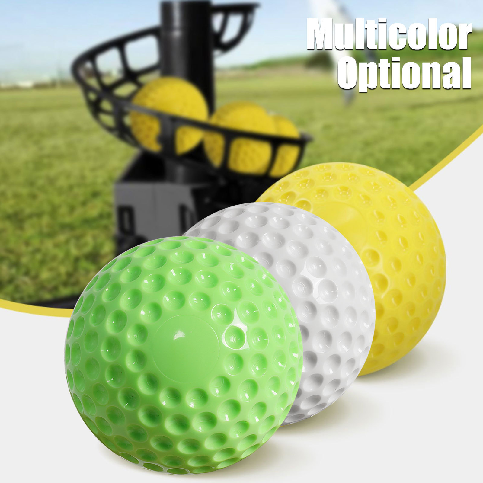 Baseball and softball training concave ball machine special PU solid ball foreign trade export quality 9 inch 12 inch