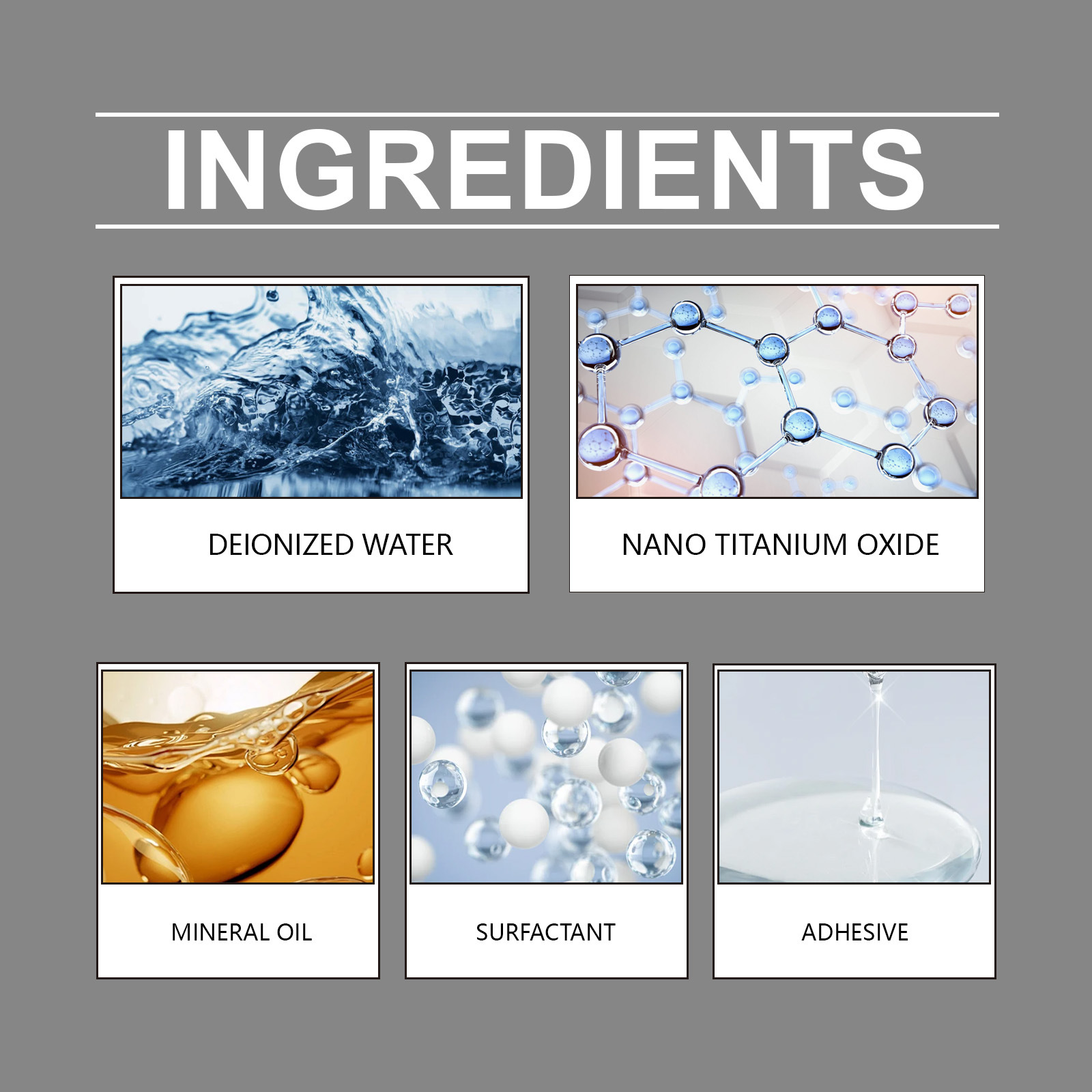 Homonth Glass Crack Repair Kit Clear Vision Car Front Windshield Nano Repair Liquid Kit