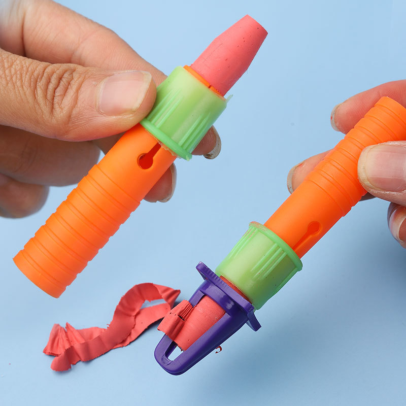 Oil painting stick extender pen set life extension crayon heavy color crayon auxiliary tool children's painting pencil sharpener