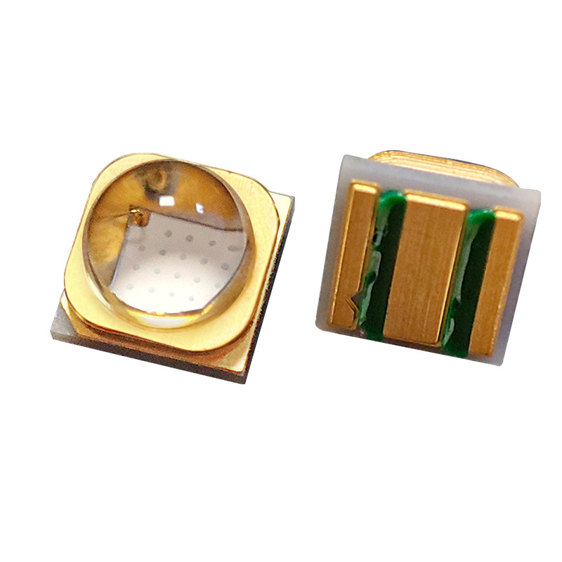 3535 Quartz Lens 365Nm Purple Light Uva Lamp Bead 3838 Ultraviolet Uv Curing Machine Vision 395 Lamp Bead Led