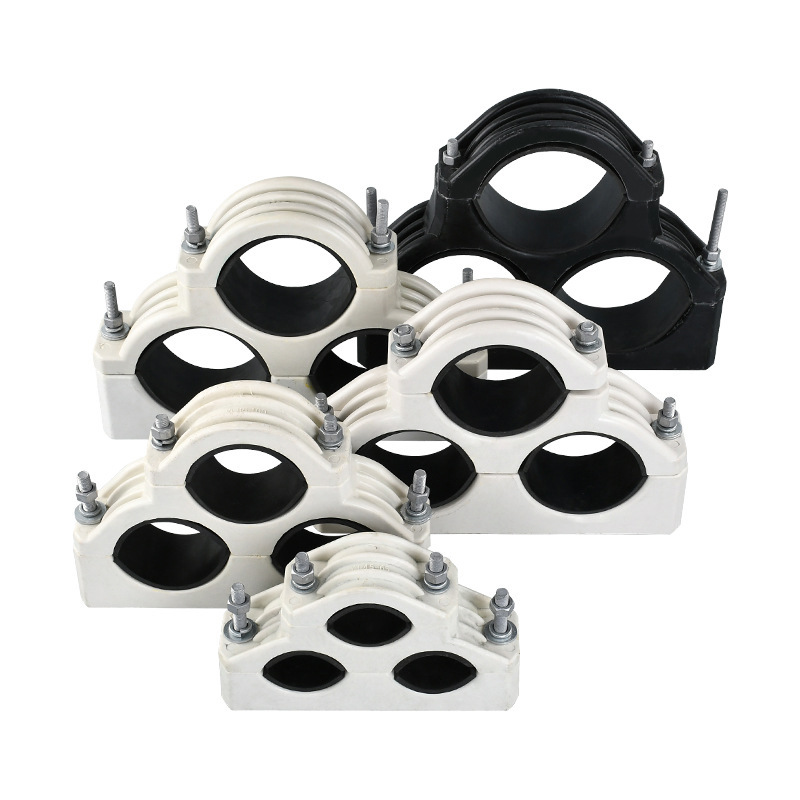 Cable Fixing Clip Jgwd Aluminum Alloy Cable Clip Single-Core Winding Hoop Single-Core Clamp Power High Voltage