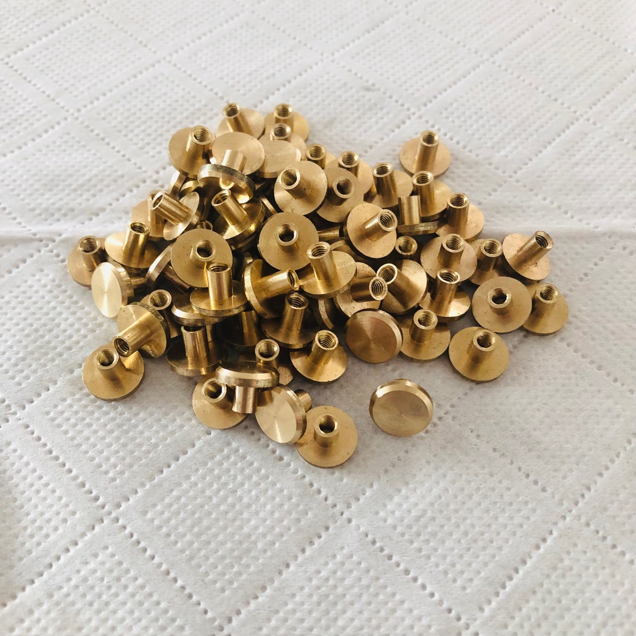 Light painting touch switch copper head copper sheet