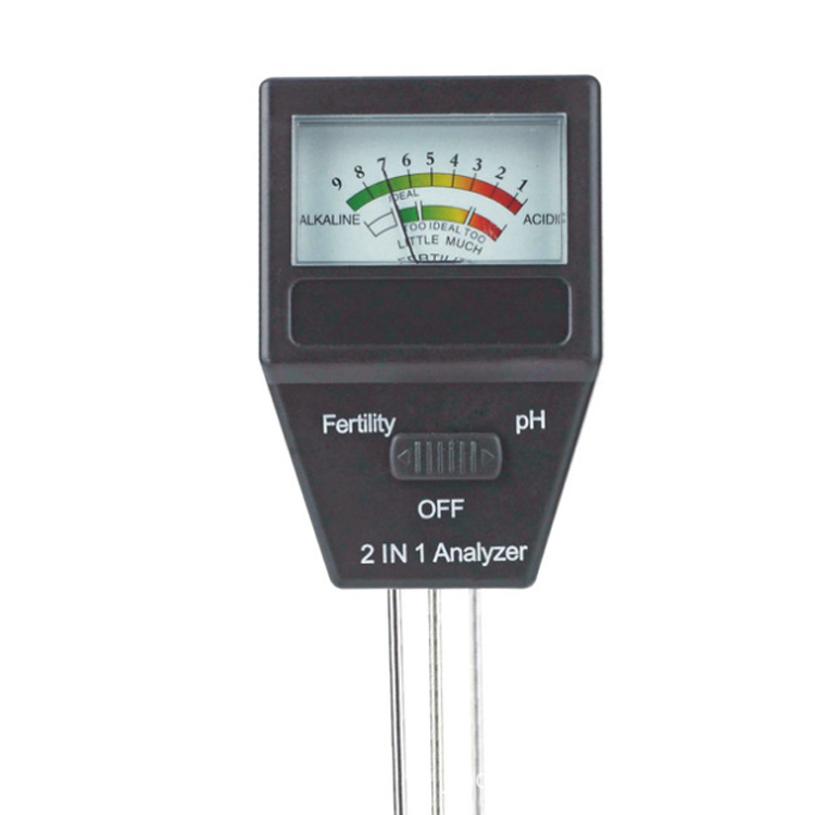 High-prECision One-in-one Soil Tester Acidity Meter Humidity PH Meter Orchard Nursery Flower Soil Soil Ec Soil Measurement