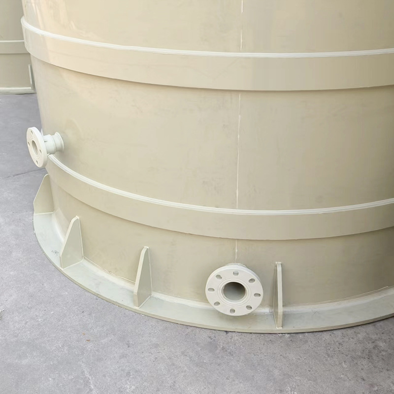 Pp Liquid Mixing Tank Sewage Treatment Equipment Plastic Chemical Storage Tank Manufacturer Custom Pressure-Resistant Variable Frequency Mixing