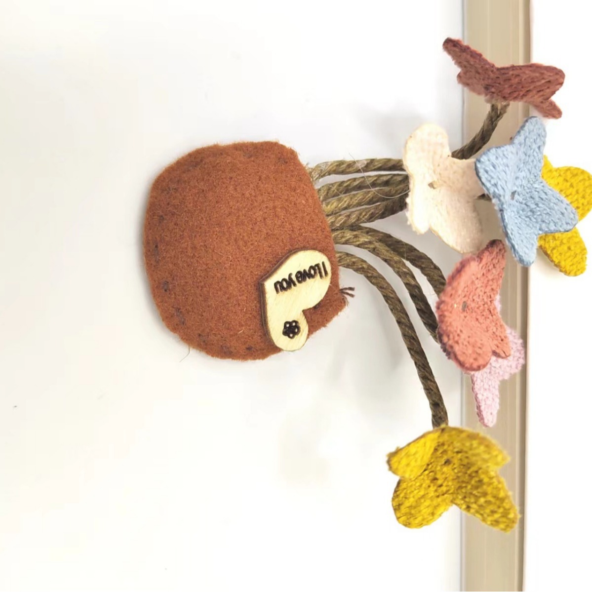 Original Copyright Pastoral DIY Flower Pot Fabric Flower Pot DIY Handmade Personality Creative Jewelry Accessories Clothes Bag