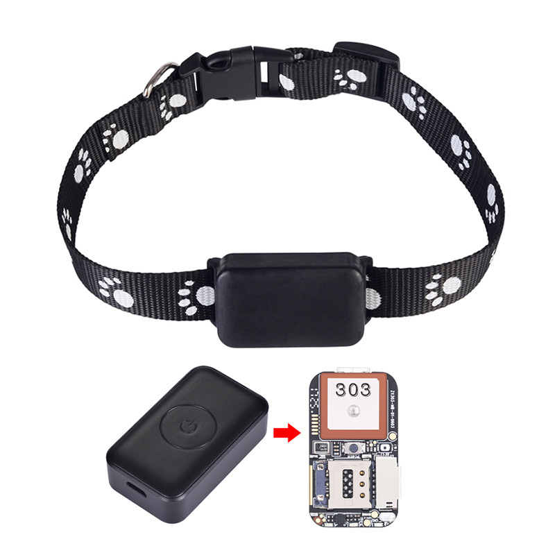 P03 Smart Gps Wireless Pet Locator for Cats and Dogs Detachable Anti-Lost Collar Gps Tracker P03