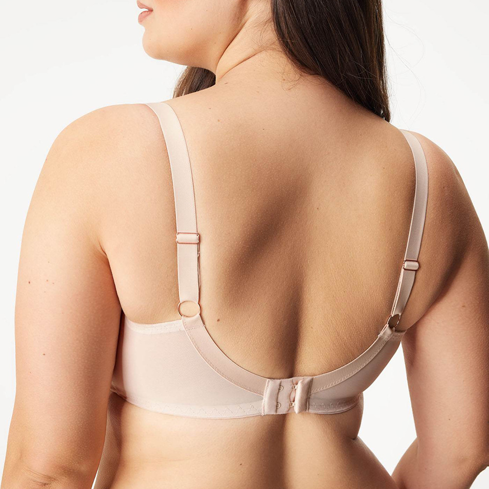 Cross-Border Ultra-Thin Lace Full-Cup Large Size Single-Layer Bra Customized with Labor and Materials, Designed on Demand and Samples Produced Quickly