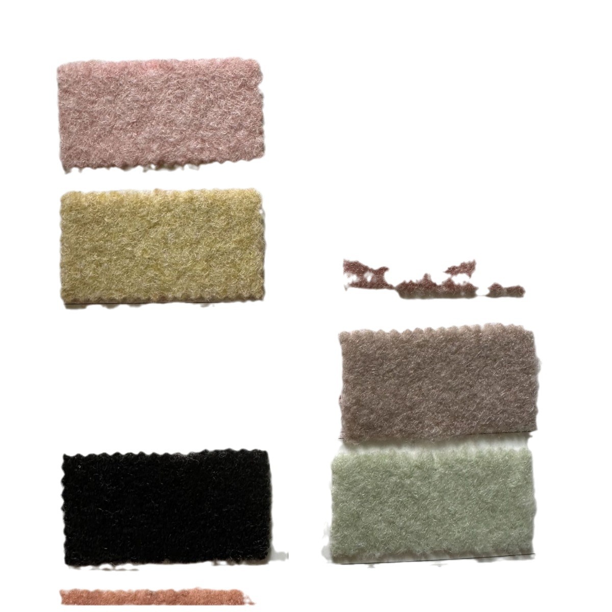 Yuhua Velvet 580g Plain Single-Sided Woolen Fabric Fast Fashionable Autumn and Winter Warm Outwear Outwear Suit Woolen Fabric