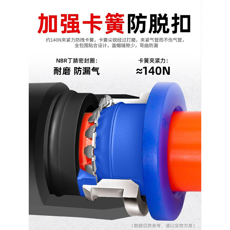 Factory Direct Quick Connector PUPG Straight-through Joint Straight-through Variable Diameter Pneumatic Components Trachea Joint Wholesale