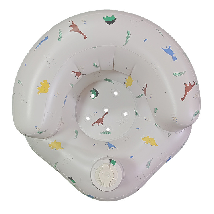 Factory spot PVC children inflatable school chair baby bath stool baby dining chair BB small sofa portable foldable