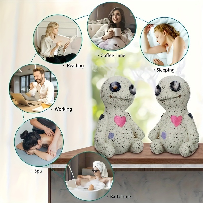 Cross-Border Aromatherapy Doll Incense Burner Resin Ornaments Decoration Home Bedroom Aromatherapy Display Doll Decorative Ornaments