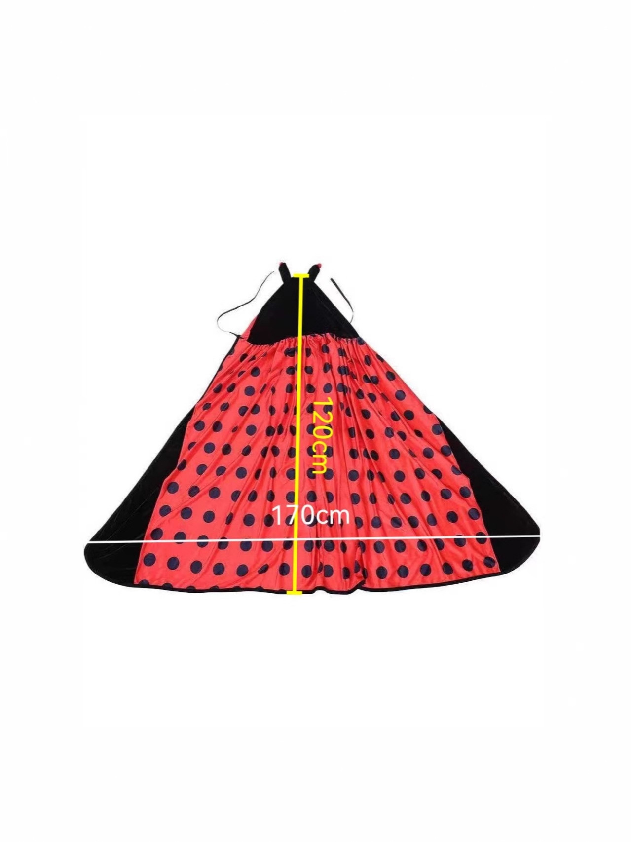 Cross-Border Halloween Cosplay Masquerade Ladybug Animal Cloak Little Bee Cloak Hooded