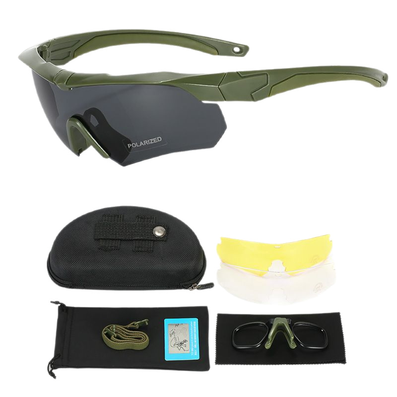 Spot Military Fans Cs Glasses Polarized Anti-Uv Tactical Shooting Goggles Anti-Wind and Sand Outdoor Sports Goggles