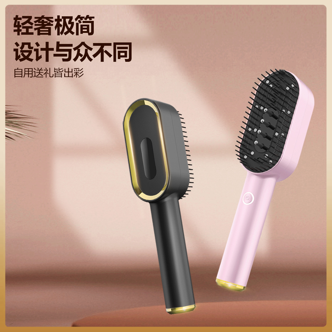 Red and blue light healthy hair comb laser hair comb electric massage comb scalp medicine guide liquid vibration multifunctional hair growth instrument