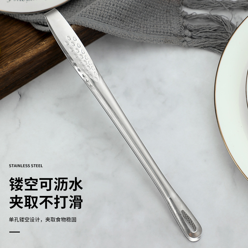 201 Stainless Steel Strawberry Clips Anti-Scalding Clips Non-Slip Multifunctional Barbecue Clips Food Clips Korean Barbecue Clips Camping