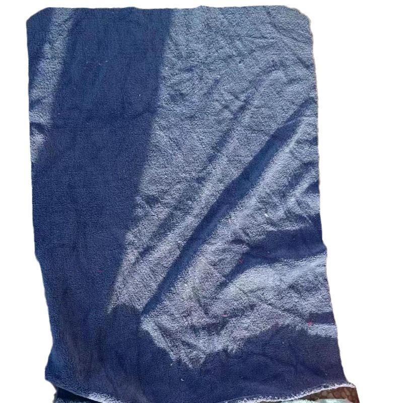 Fiber Dry Hair Towel, Second-Class Towel, Defective Cloth, Mechanical Equipment Cleaning Towel, Car Towel, Defective Small Square Towel Wholesale
