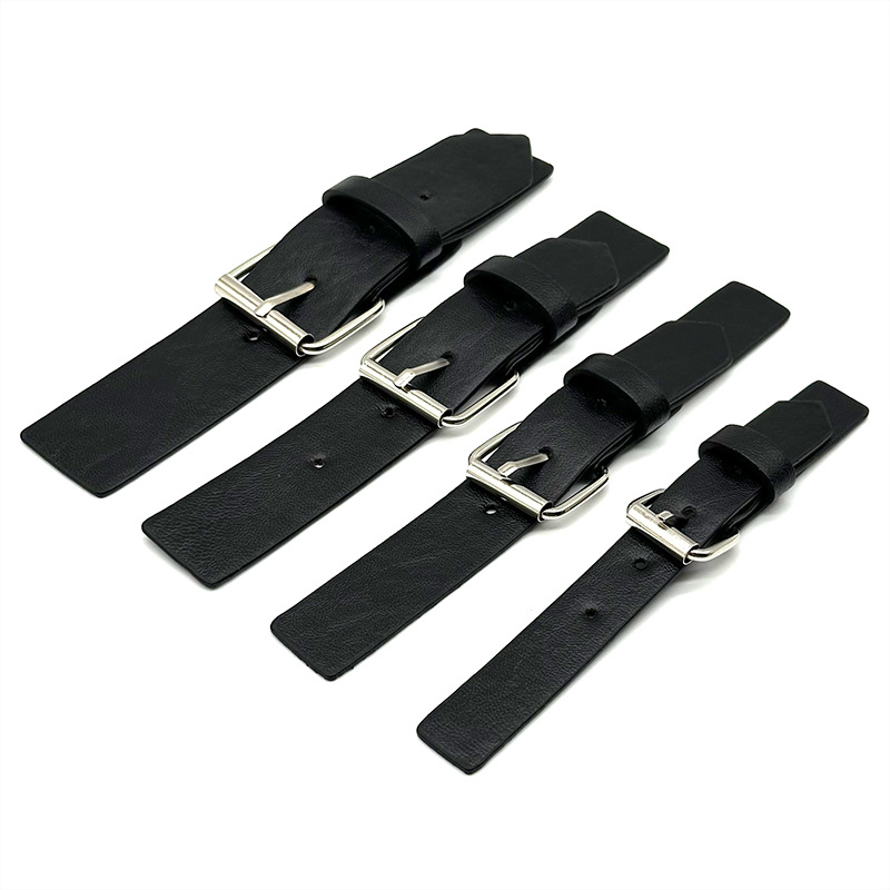 Полубельт из кожи с пряжкой, искусственная кожа, металлическая пряжка, декоративная пряжка для свитера и ветровки