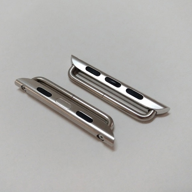 apple watch strap connector apple watch strap head grain for iwatch adapter accessories CNC Seiko