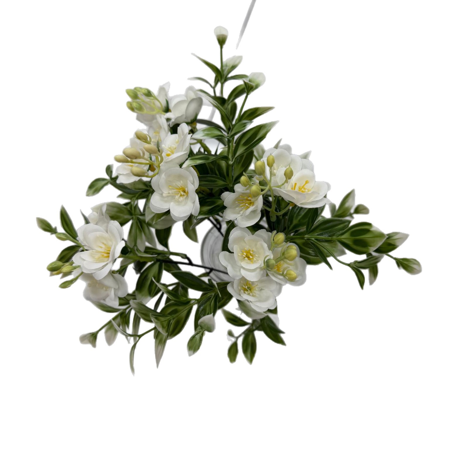 New Single Fake Flower Bouquet Ornaments Plastic Flower Small Bunch Fabric Decoration Flower Arrangement Dried Flower Silk Flower