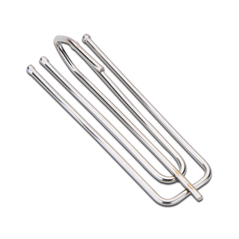 Curtain hook wholesale stainless steel cloth fork four Claw hook hook curtain accessories metal cloth hook