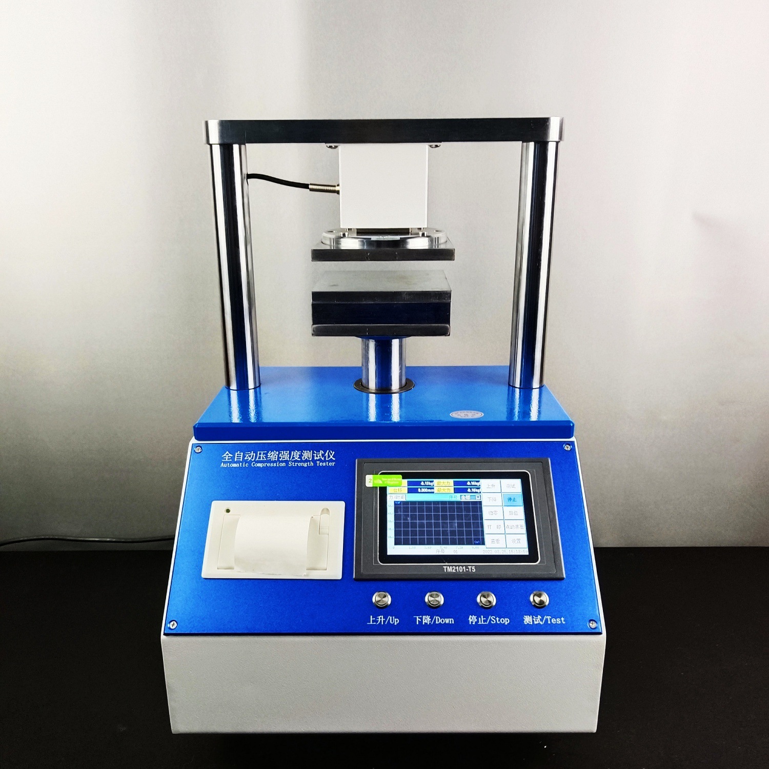 Honeycomb Cardboard Flat Pressure Strength Tester Paper Tube Anti Pressure Strength Meter Paper Corner Guard Anti-bending Strength Tester