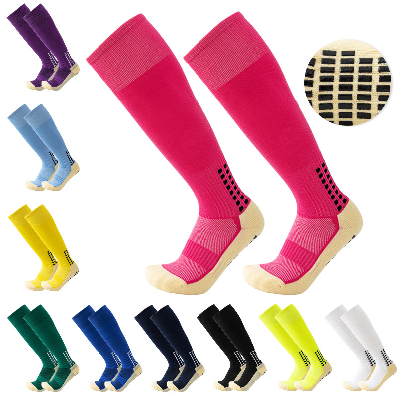 2026 New Over-The-Knee Football Socks, Sweat-Absorbent, Non-Slip, Towel-Soled Training Socks for Kidsren and Adults