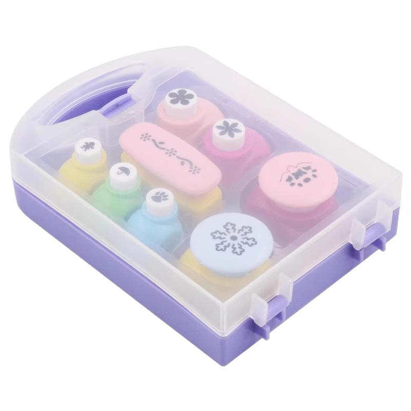 Embossing Machine Flower Tool Children's Handmade Set Embossing Machine Kindergarten Artifact Cardboard Pattern Large Printing Machine