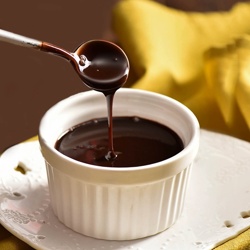 Dunhuang chocolate syrup milk tea shop special coffee baking raw material 1.6L chocolate sauce thick milk instant commercial