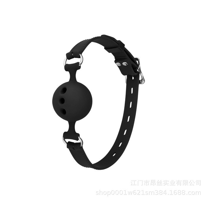 Ansi silicone gag ball adult sex toys SM bondage collar flirt flirt flirt couple flirt toy
