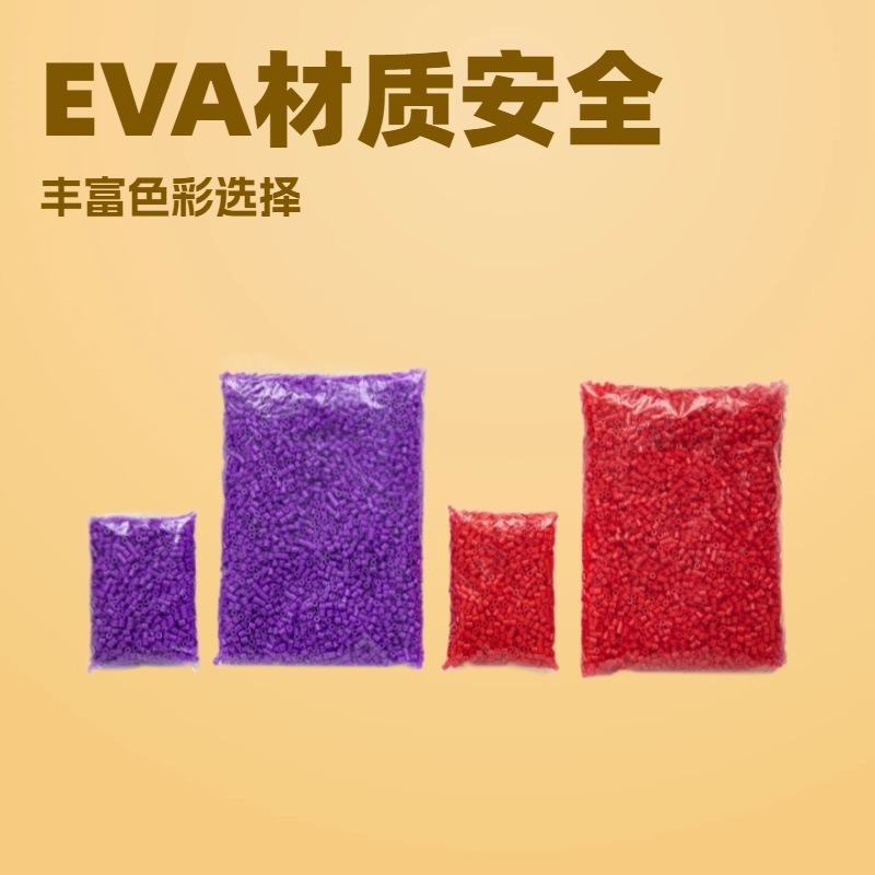 Hot-Selling Fusion Beads 2.6mm Mixed Color Single Color Bagged Boxed Fusion Beads DIY Children's Educational Toys