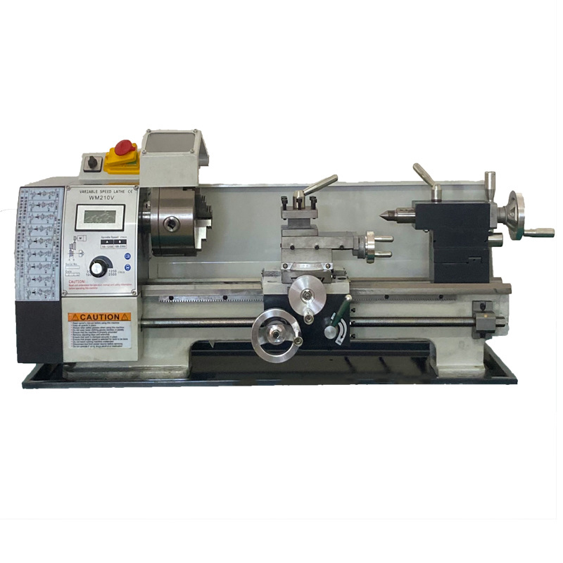 New Upgraded Brushless Small Lathe WM210V Household Small Multifunctional Mini Metal Lathe Factory Direct Sales